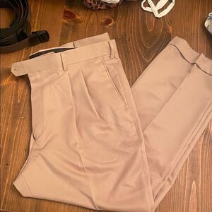 Men's Tan Dress Pants travelsmart 42x29